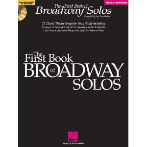 The First Book of Broadway Solos   Mezzo Soprano (Book/CD 
