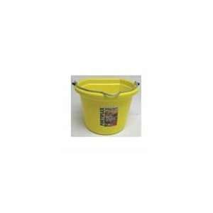    Fortex Flat Back Bucket 8 Qt Yellow