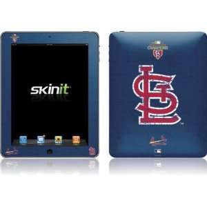 St. Louis Cardinals   World Series 2011 Distressed skin for Apple iPad