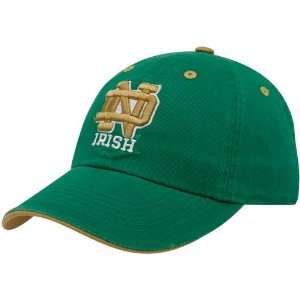   Notre Dame Fighting Irish Green Crew Adjustable Hat