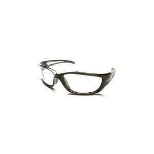  Edge Safety Eyewear Glasses 6/pk Kazbek XL   Black / Clear 