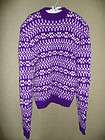 MOYURU PURPLE LAVENDER WOOL SWEATER  