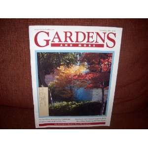   Sperrys GARDENS AND MORE Magazine NOVEMBER 1991 Mary Kelly Books
