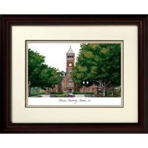  Clemson Tigers Framed Alumnus Lithograph Sports 