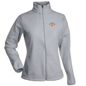  Clemson Womens Sleet Full Zip Fleece (Grey) Sports 