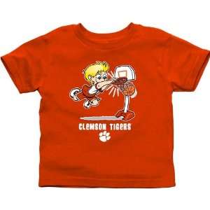  NCAA Clemson Tigers Infant Boys Basketball T Shirt 