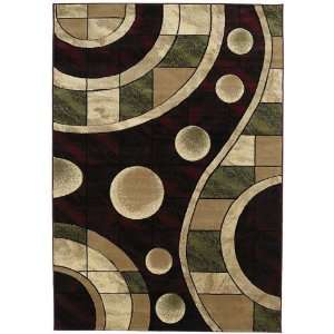  NEW Modern Area Rugs Carpet Calypso Burgundy 8x11 