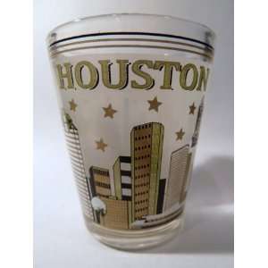  Houston Texas Skyline Shot Glass