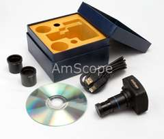 40X 2000X Trinocular Compound Microscope + Phase Contrast Kit 9MP 
