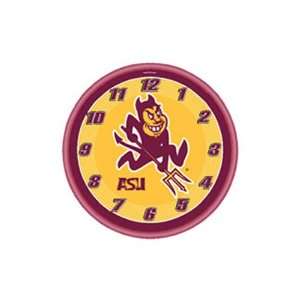  Arizona State Sun Devils NCAA Round Wall Clock Sports 