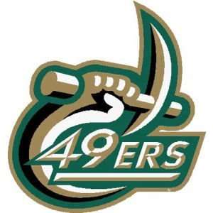 Charlotte 49ers Holographic Decal 