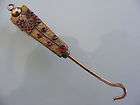 Estate Vintage 14k Gold Amethyst Button Glove Lace Hook Button Hook