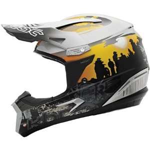    KBC Pro X Freedom Full Face Helmet X Large  Yellow Automotive