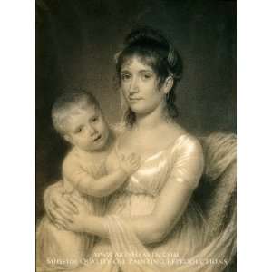  Mrs. Daniel Strobel, Jr. (Anna Church Strobel) and Her Son 