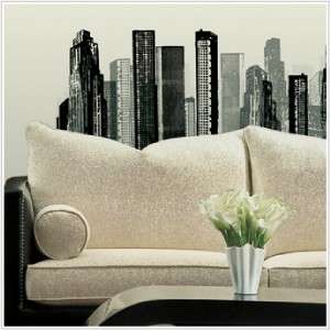 Modern CITY WALL DECALS Contemporary Buildings Stickers 034878937694 