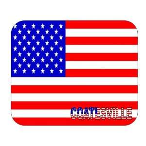  US Flag   Coatesville, Pennsylvania (PA) Mouse Pad 