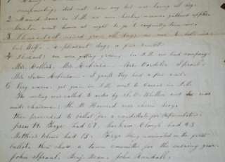   Diary Civil War Letter Preacher Wagon Poem JB Read Liberty ME  