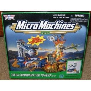  Micro Machines GI Joe Cobra Communication Towers Playset 