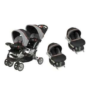    BABY TREND Sit N Stand Double Travel System  Millennium Baby