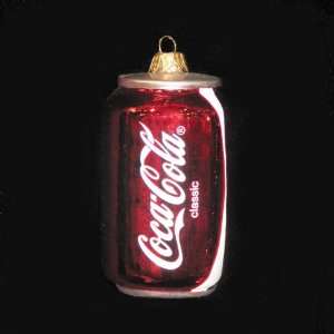  Pack of 3 Polonaise Glass Coca Cola Classic Can Christmas 