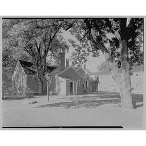 Photo Wayside Inn, Sudbury, Massachusetts. Exterior, from east I 1958 