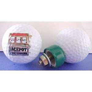  Jackpot Slot Machine Golf Ball Licesne Plate Bolt Set 