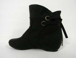 Womens flat ankle boots fashion  