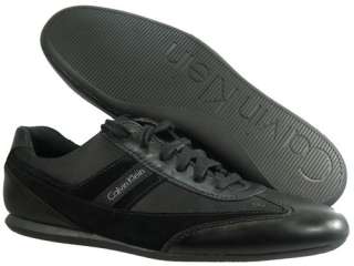 New. $89 Calvin Klein Clay Calf Men Shoes Size US 11 EU 45 Black 