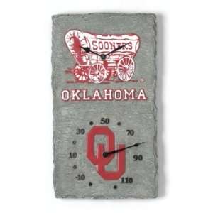  18 Inch College Clock Thermometer (University of Oklahoma 