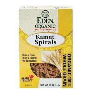 Eden Kamut Spirals Pasta, 12 Ounces Grocery & Gourmet Food