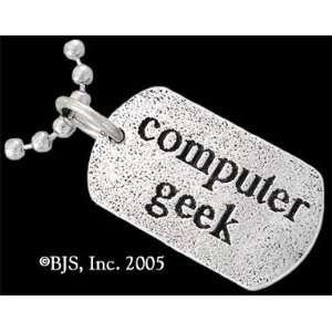  Computer Geek   Geek Tag Necklace 