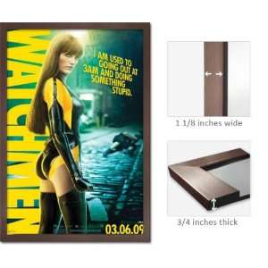 Slate Framed Watchmen Movie Silk Spectre Poster FrPas0070  