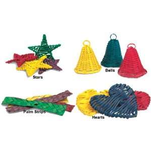  Colorful Wicker Parts Large Hearts