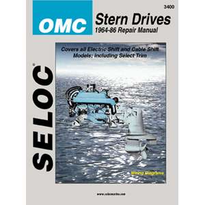 Seloc Service Manual   OMC Stern Drive   1964 86  