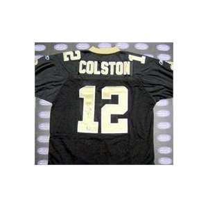  Marques Colston autographed New Orleans Saints Football 