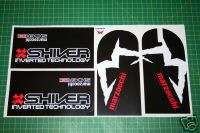 marzocchi shiver dual crown forks STICKERS decals D/C  