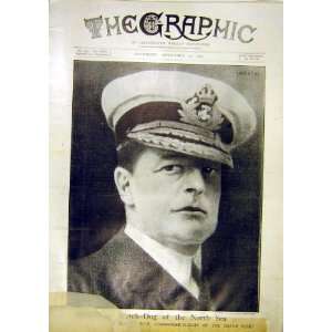  Commander In Chief Beatty Portrait Grand Fleet 1917