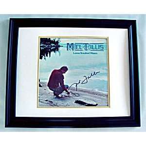  MEL TILLIS Autographed Troubled Waters Signed Album LP 