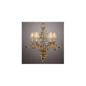   Lamps 231440 Giardino Di Campagna 5 Light Chandelier