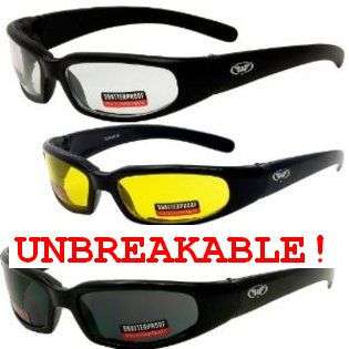 Hercules UNBREAKABLE INDESTRUCTIBLE SUNGLASSES Safety Smoked, Yellow 