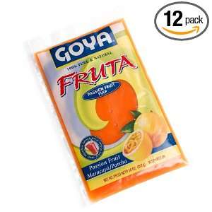 Goya Parcha/passion Fruit Pulp, 14 Ounce Units (Pack of 12)  
