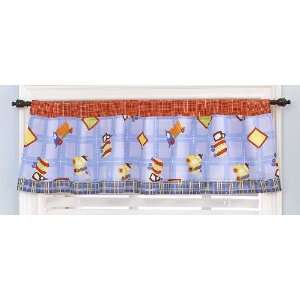 Road Work Window Valance   53 in x 15 in