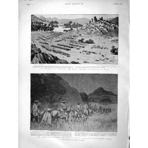  1896 Dongola Rhodesia Selundi Mountains Barji Castle