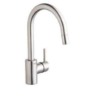 Concetto Pull Down Single Handle Single Hole Bar Kitchen Faucet with 