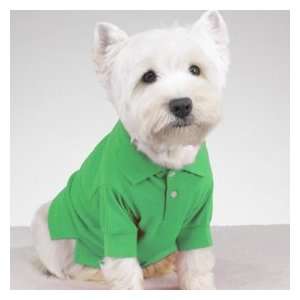  X LARGE   GREEN   Preppy Polo Puppy Shirts Kitchen 