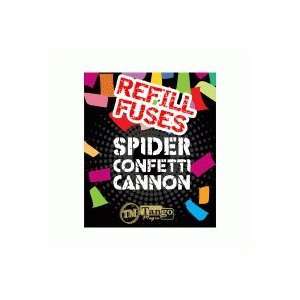   (Refill Fuses for Spider Confetti Cannons, 40 units) Toys & Games
