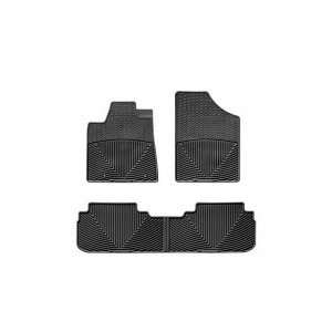   W98 W20 Front and Rear Rubber Mats Black Ford Focus 08 09 Automotive