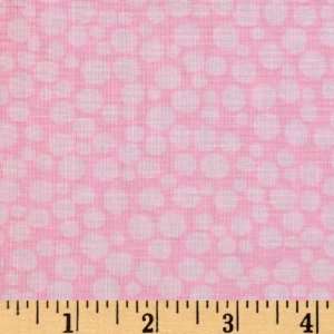  44 Wide Sweet Summer Spots Baby Pink Fabric By The Yard 