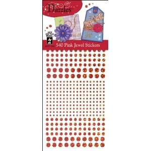  Dazzles Stickers 540 Pink Jewel Electronics