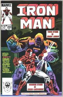 Iron Man Comic Book #200, Marvel Comics 1985 NEAR MINT  